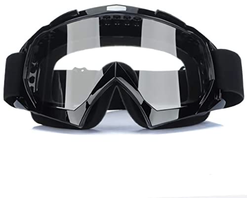 Gearmax&reg; Motocross Vidrios a Prueba de Viento Transparente UV Goggle Prueba de Polvo
