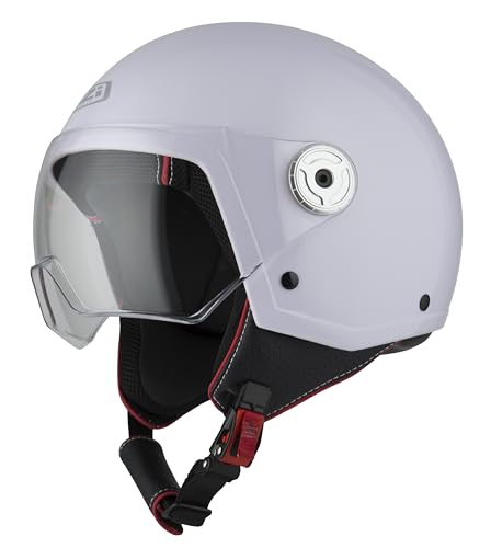 NZI Vintage 3 Casco, Hombre, Pearl White, Large