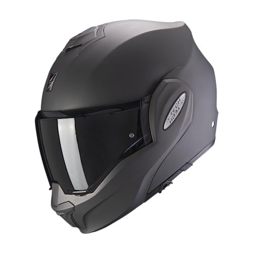 Scorpion, Exo-Tech Evo, Cascos Abiertos Y Modulares Para Motocicletas, Antracita Matt, Xxl, Admirador Unisex
