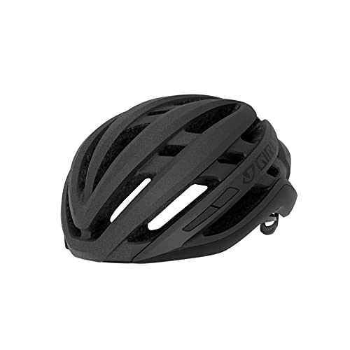 GIRO Agilis MIPS Casco de Bicicleta Road, Unisex Adulto, Matte Black, Large (59-63 cm)