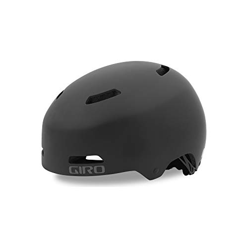 Giro Quarter FS Casco de Ciclismo, Unisex Adulto, Matte Black, L
