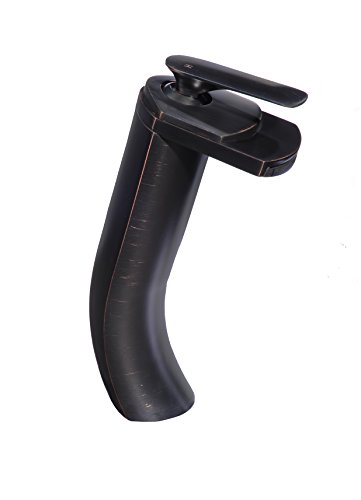 Novatto gf-057orb cascada buque grifo, acabado en bronce aceitado