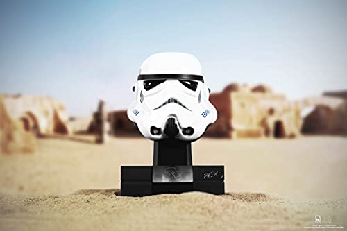 PUREARTS PA011ST Figura Original de Starwars Stormtrooper Casco Star Wars Storm Trooper, Color Blanco