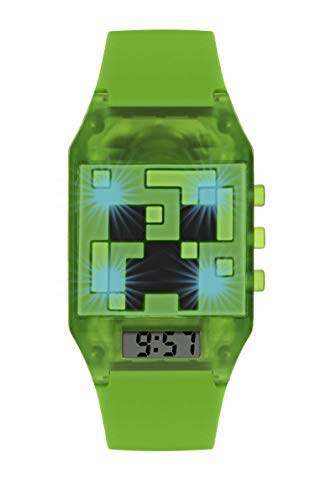 Minecraft Reloj para de Cuarzo con Correa en Goma MIN4014