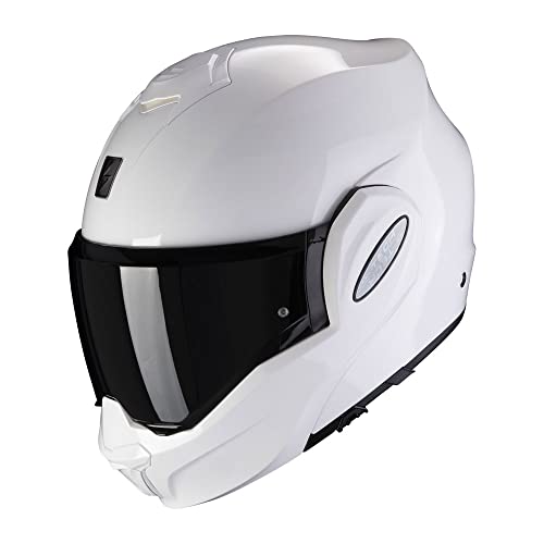 Scorpion NC Casco per Moto, Hombre, Negro/Azul/Blanco, M