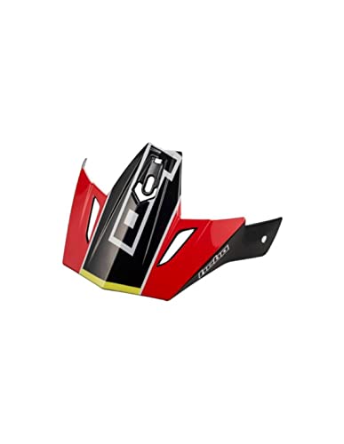 Hcr1037 - Recambio Visera Casco Zone 4 Carbon Color Rojo