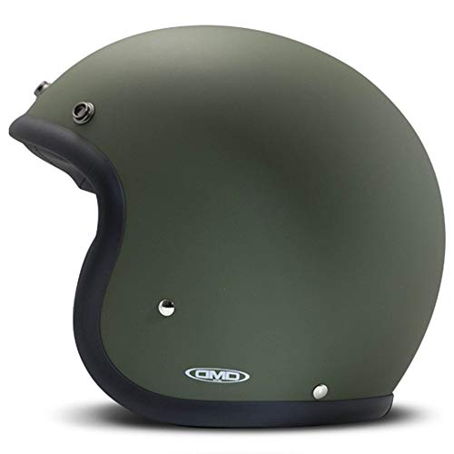 DMD - Casco de moto unisex Verde mate MEDIUM Verde