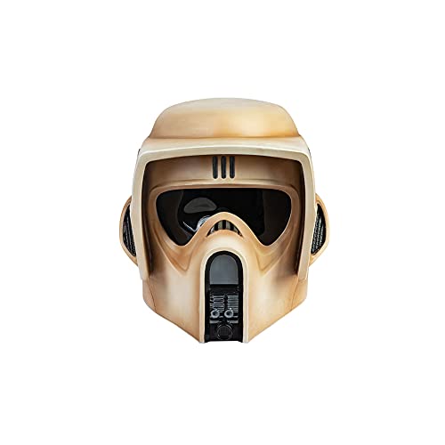 Chiefstore Scout Trooper Casco Stormtrooper M&aacute;scara de cabeza completa Mandalorian Cosplay Merchandise para Hombres Halloween Cosplay Accesorios de disfraz