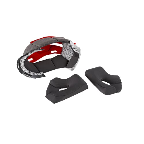 O'NEAL | Recambios para Cascos de Motocross | Motocicletas de Enduro | Forro de Repuesto para Casco 2SRS | Forro y Almohadillas de mejilla Casco 2SRS (2018) | Gris | Talla XXL