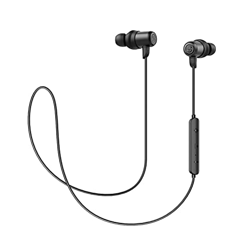 SoundPEATS Value Auriculares Inalambricos Bluetooth 5.0 Auriculares con Cable Magnéticos Cascos Inalambricos Deportivos con Micrófono IPX6 Manos Libres Hi-Fi Sonido hasta 7h