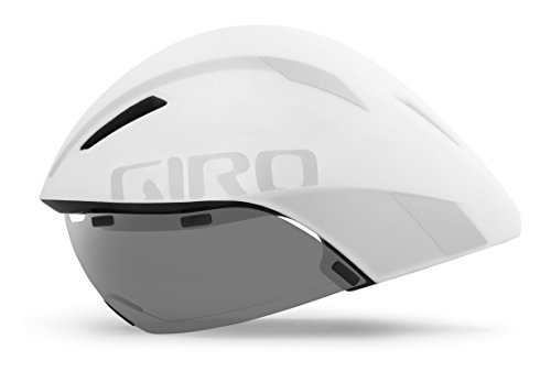 Giro Aerohead Bell 4Forty Air MIPS, Unisex Adulto, Blanco/Plateado, Medium/55-59 cm