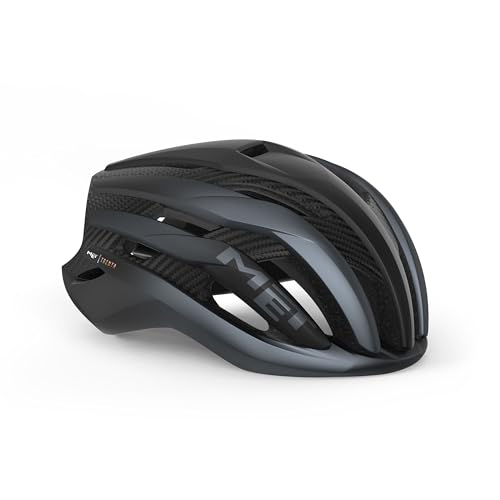 MET Casco Trenta 3K Carbon MIPS, Sport, Negro (Negro), S