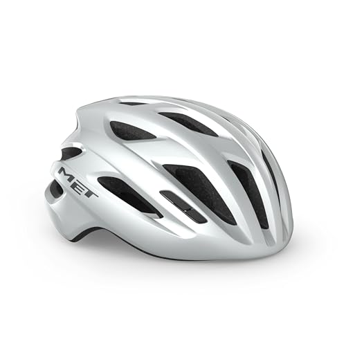 MET &Iacute;dolo Bicicleta Hel, Unisex, Blanco Brillante, XL
