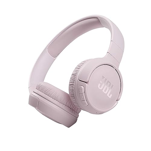 JBL TUNE 510BT &ndash; Auriculares inal&aacute;mbricos on-ear con tecnolog&iacute;a Bluetooth, ligeros, c&oacute;modos y plegables, hasta 40h de bater&iacute;a, Siri y Asistente de Google, con conexi&oacute;n multipunto, rosa