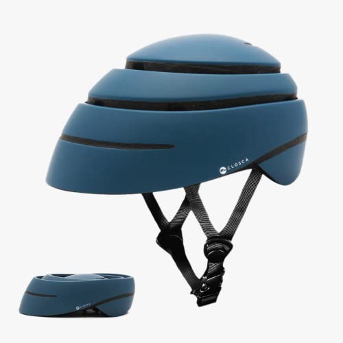 Closca Casco de Bicicleta para Adulto, Plegable Helmet Loop. Casco de Bici y Patinete El&eacute;ctrico/Scooter para Mujer y Hombre Unisex. (Abys, M)