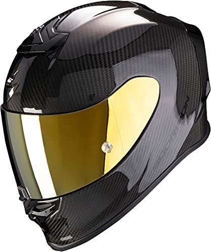 Scorpion Casco de moto EXO-R1 CARBON AIR Solid, Negro, XL