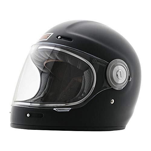Origine Casco Integral Retro Cafe Racer Vega en Fibra de vidrio (XS)