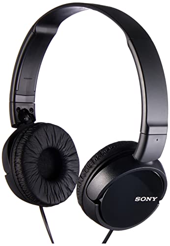 Sony MDR-ZX110 - Auriculares cerrados, negro