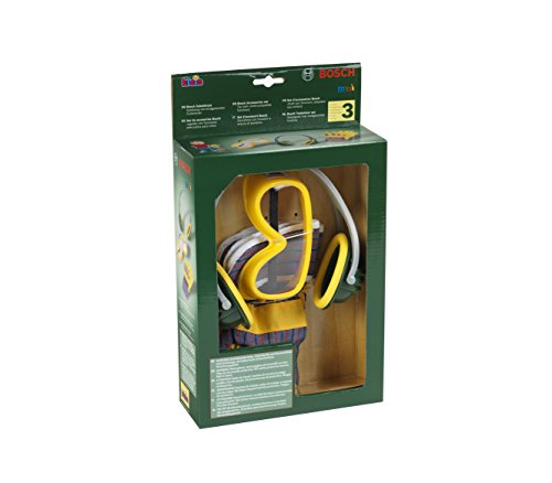 Theo Klein 8535 Set de Accesorios de 3 Piezas, Guantes de Trabajo, Gafas de Seguridad y Orejeras con dise&ntilde;o de, Medidas del Embalaje 19.5 cm x 7 cm x 33.5 cm, Juguete para ni&ntilde;os a Partir de 3 a&ntilde;os