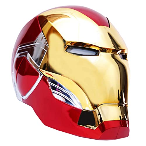 MK85 de Acción en Vivo de Control de Voz Casco de la Máscara de Iron Man Modelo Portátil, Película de Halloween Cosplay Accesorios de Disfraces