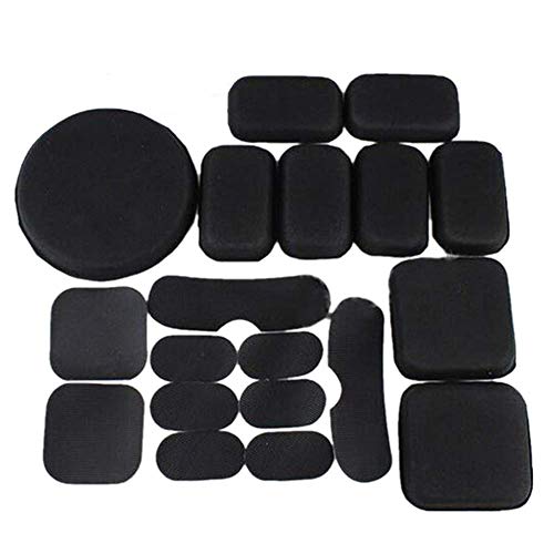 integrity.1 Almohadilla T&aacute;ctica para Casco, 19 Almohadillas de Espuma EVA, Reduce el Movimiento del Casco y Proporciona una Protecci&oacute;n Indolora. Piezas de Recambio de Cascos T&aacute;cticos.