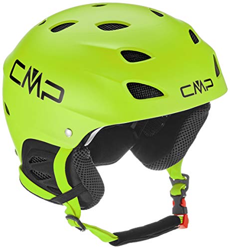 CMP Xj-3 Kids Ski Helmet Casco de esquí, Unisex niños, Manzana, S (52-54 cm)