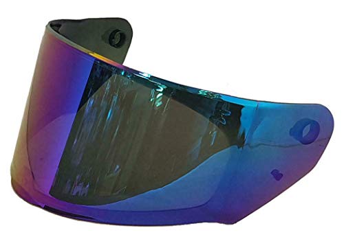 LS2 Visera Irium Blue Casco Rapid FF353/Stream FF320/Storm FF800