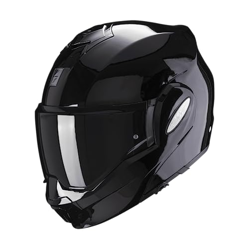 Scorpion, Exo-Tech EVO, Cascos Abiertos y modulares para Moto, Negro, XL, Unisex para Adultos