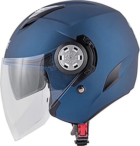 GIVI H123BN90060 Hps 12.3 Stratos Deni Jet Casco, Color Negro Mate, Talla 60/L