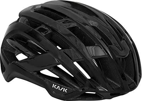 Kask Valegro Casco da bicicletta, Hombre, Nero, 52-58