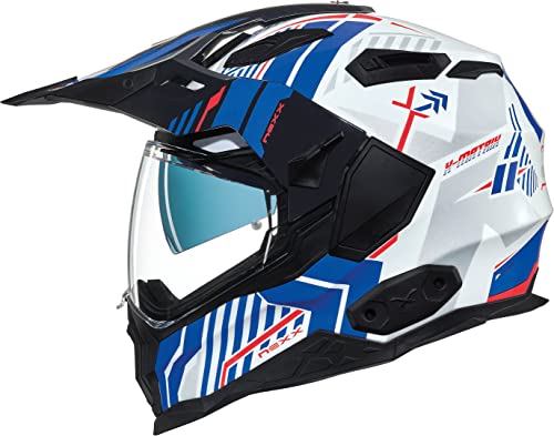 Nexx X.Wed 2 Wild Country Casco (White/Blue,S (55/56))