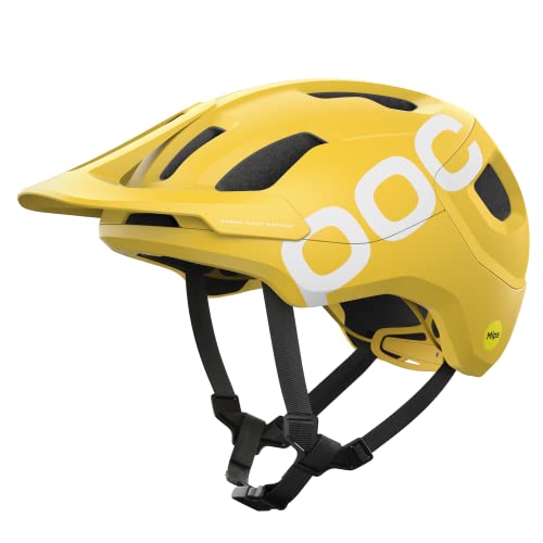 POC Axion Race MIPS Casco de bicicleta - Protección para trail precisa con tecnología patentada, MIPS Integra y ajuste total para ofrecer comodidad y seguridad