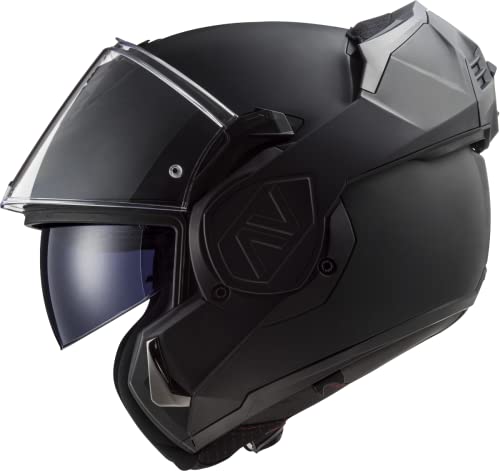 LS2, Casco Moto Modular ADVANT Full Black, M