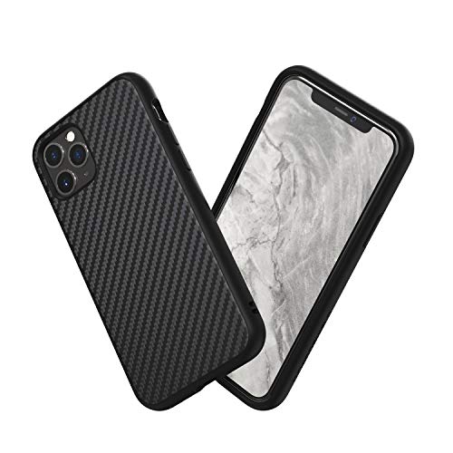 RhinoShield Funda Compatible con iPhone 11 Pro | SolidSuit-Funda con Tecnolog&iacute;a de Absorci&oacute;n de Golpes-Resistente a Impactos de m&aacute;s de 3.5 Metros - Fibra de Carbono
