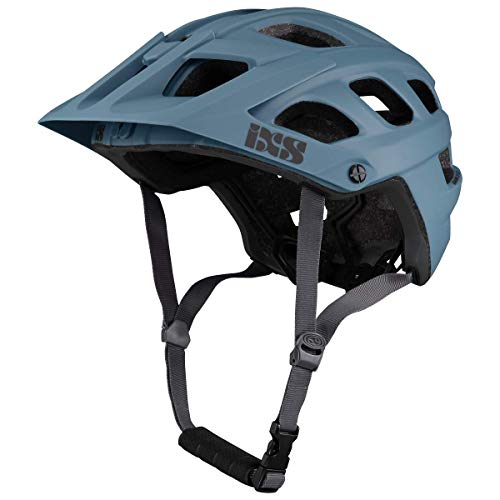 IXS RS EVO Casco para Bicicleta de montaña Trail/All Mountain, Unisex Adulto, Azul océano, SM (54-58cm