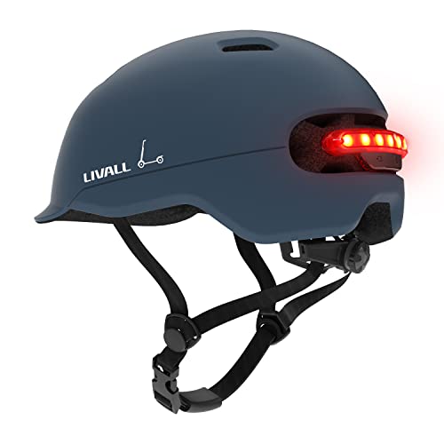 LIVALL C20 Casco, Unisex Adulto, Azul, 54-58cm