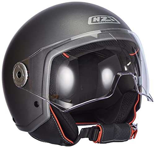 NZI Vintage 3 Casco, Sin g&eacute;nero, Antracite, Small
