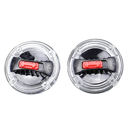 WANAONE 1 par de tornillos de repuesto para visera de casco LS2 358 396 370 (tama&ntilde;o 2 unidades)