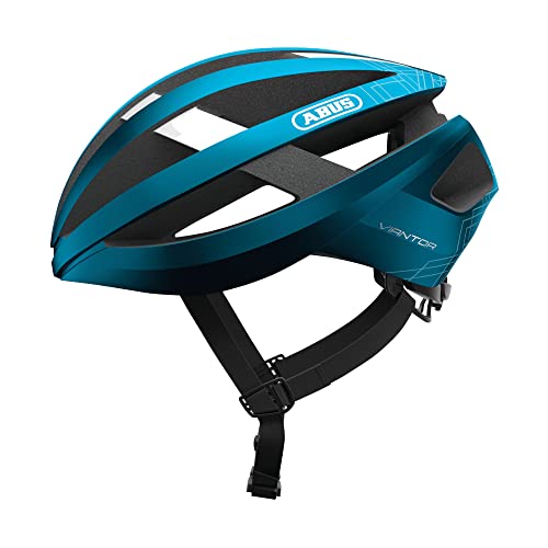 ABUS Viantor - Casco de ciclismo deportivo para principiantes - Para hombre y mujer - Azul, talla L