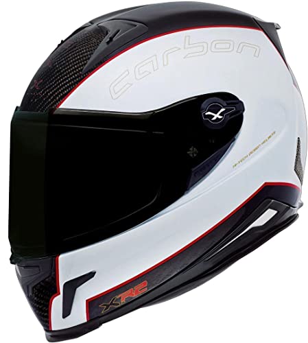 Nexx X.R2 Carbon casco (Black/White,L (59/60))