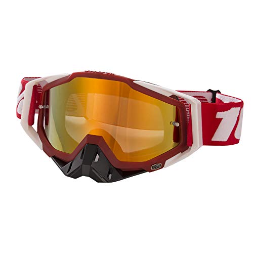 XIXIMAON Gafas de Moto Antivaho Gafas para Motocicleta Esquí Gafas Deportivas de Protección Anti UV Anti Viento Anti Polvo con Correa Ajustable para Bike MTB Snowboard