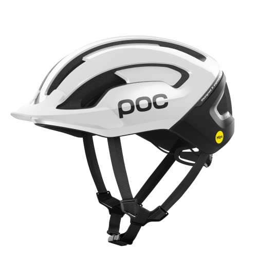 POC Omne Air Resistance MIPS Casco de bicicleta - Casco con una carcasa de policarbonato, sistema de ajuste, visera extraíble y MIPS