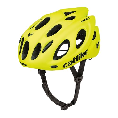 CATLIKE KOMPACT'O Casco, Adultos Unisex, Amarillo Mate, L
