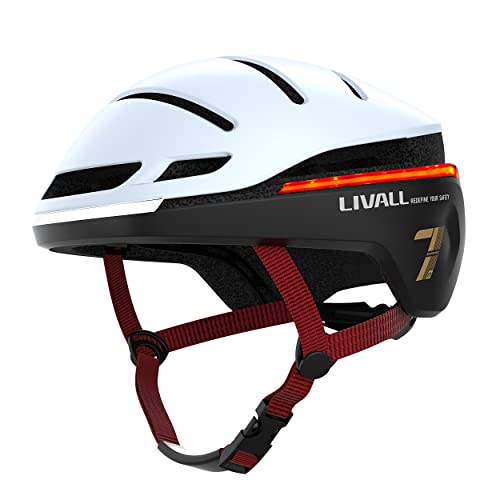 LIVALL Evo21 Casco de Ciclismo, Unisex, Nieve, M 54-58CM