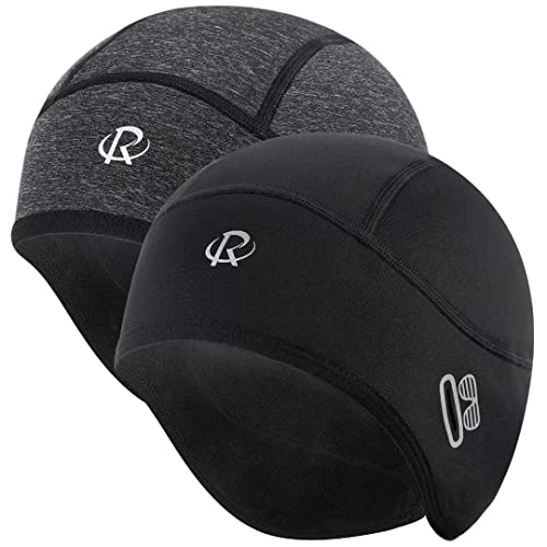 ROTTO Gorro Ciclismo Invierno Gorro Bajo Casco Moto Termico Running Bici El&aacute;stico a Prueba de Viento para Hombre Mujer