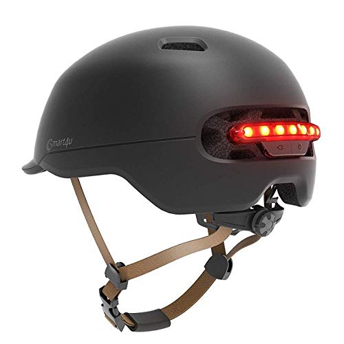 SMART4U Casco SH50U L Negro, Adultos Unisex, Large