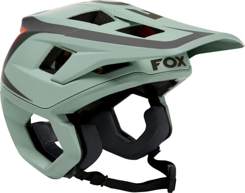 Fox Dropframe Pro Dvide - Casco de ciclismo MTB (52-54 cm), color verde