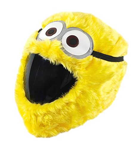 FunnyRiders Funda Casco Moto - Funda de Casco Integral, Dise&ntilde;o Bonito - Accesorios para Cascos de Moto, Protege contra el Polvo, Abolladuras y Ara&ntilde;azos - Hecha a Mano - Tama&ntilde;o Universal (Two Eye)