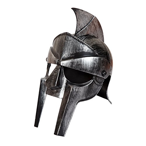 Gorro de gladiador Adulto Sombrero Gorro Vestido de lujo Accesorio Antiguo Combatiente Romano Maximus