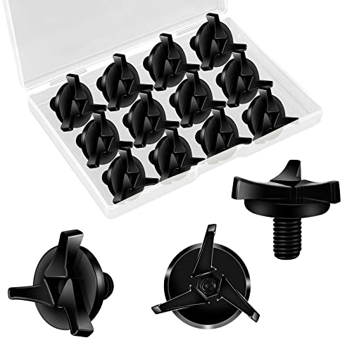 12 Piezas Tornillos para Casco de Moto, Tornillos para Visera de Casco de Moto Tornillos para Visera de Casco Accesorios para Casco de Motocicletas (Negro)